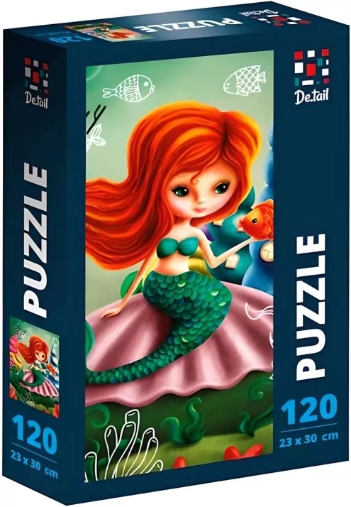 Puzzle 120 Mała Syrenka - tantis.pl