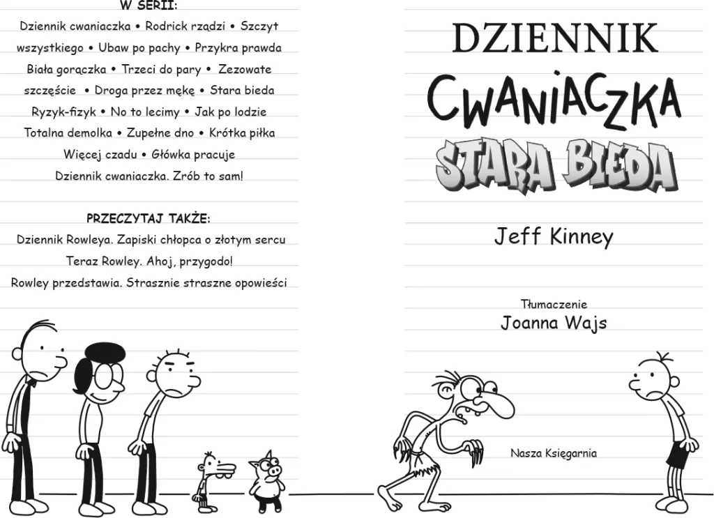 Dziennik cwaniaczka 10. Stara bieda w.3 - tantis.pl