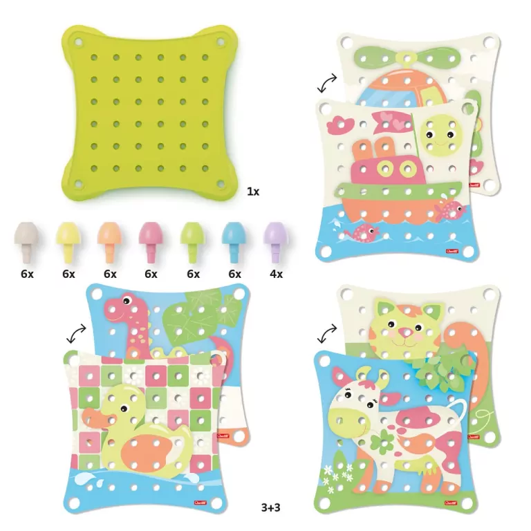 Quercetti. Jumbo Peggy Evo - tantis.pl