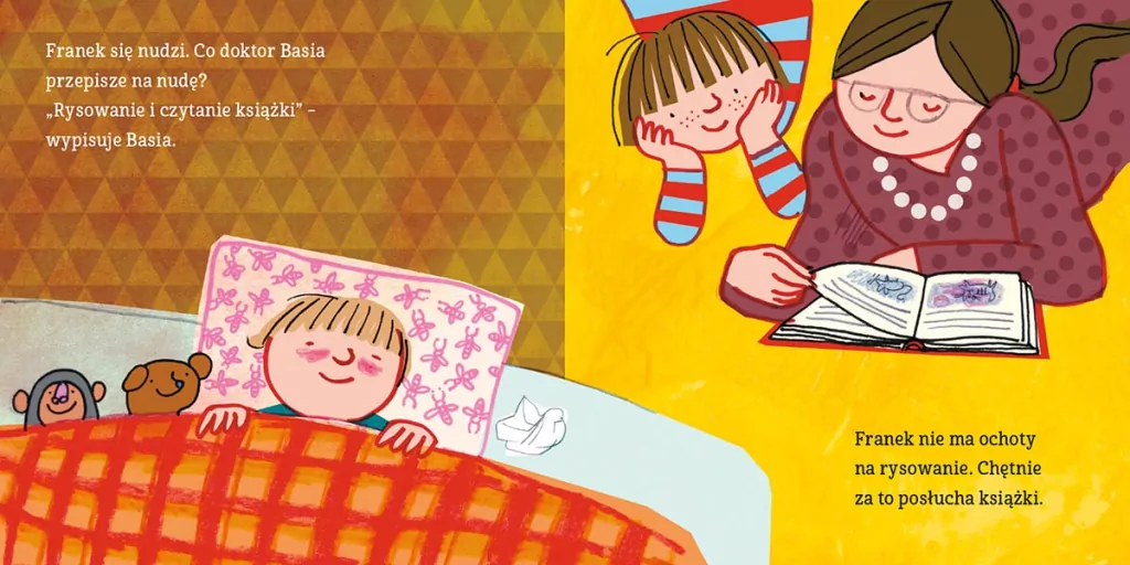 Basia, Franek i chorowanie. Basia - tantis.pl