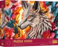 Puzzle 1000 Paper Art: Wilk TREFL - tantis.pl