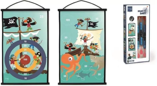 Rzutki przyssawki Start to Dart Piraci