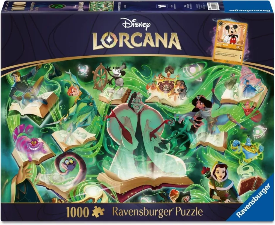 Puzzle 2D: Lorcana Emerald 1000el - tantis.pl