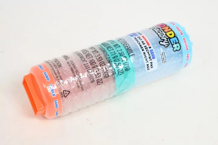 Wonder Factory Never Dry Dough&Sand Blue Orange - tantis.pl
