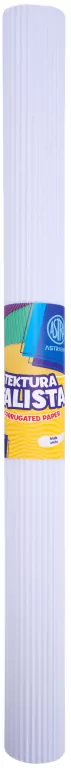 Tektura B2 falista rolka Astra 50x70 biała - tantis.pl