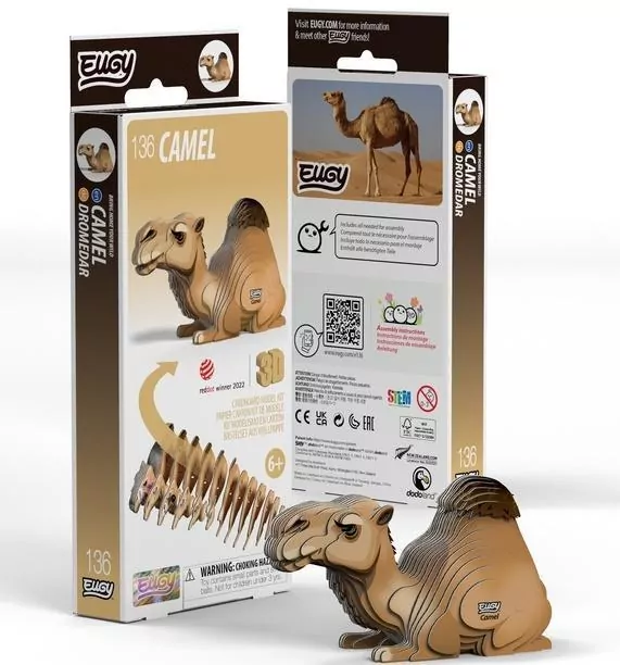 Wielbłąd Eugy. Eko Ukladanka 3D - tantis.pl
