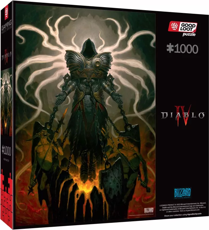 Puzzle 1000. Gaming: Diablo IV Inarius - tantis.pl