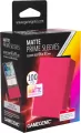 Gamegenic: Matte Prime Sleeves (66x91 mm) - Red - 100 sztuk - tantis.pl