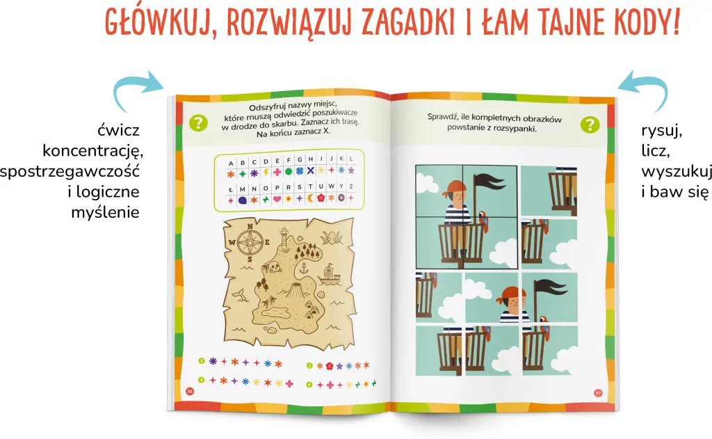 Kapitan Nauka Łamigłówki dla 6-latka - tantis.pl