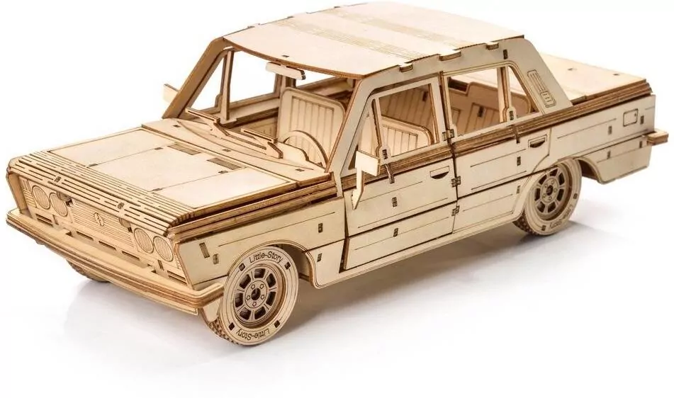 Puzzle Drewniane 3D, Fiat 125p - tantis.pl
