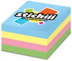 Kostka samoprzylepna 76x76mm 400K 4 kolory pastel