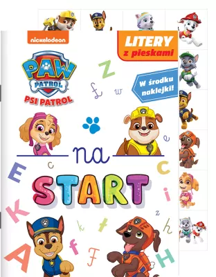 Psi Patrol. Na start. Litery z pieskami. Cz.5