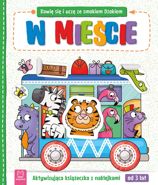 W mieście. Bawię się i uczę ze smokiem Dżokiem - tantis.pl