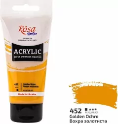 Farba akrylowa golden ochre 452 75ml