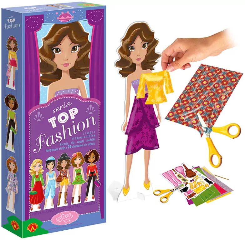 Top Fashion. Kreatywna laleczka - tantis.pl