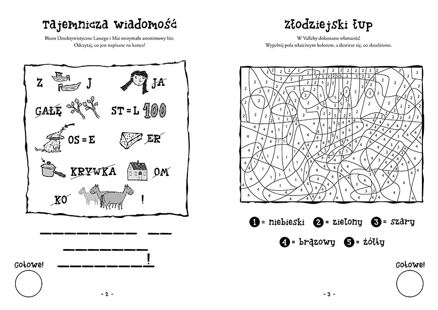 Brązowa księga. Detektywistyczne łamigłówki Lassego i Mai - tantis.pl