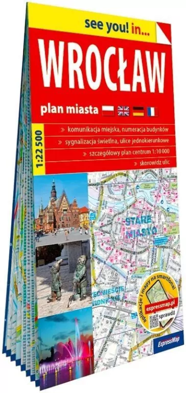 See you! in.. Wrocław plan miasta 1:22 500 w.2026 - tantis.pl