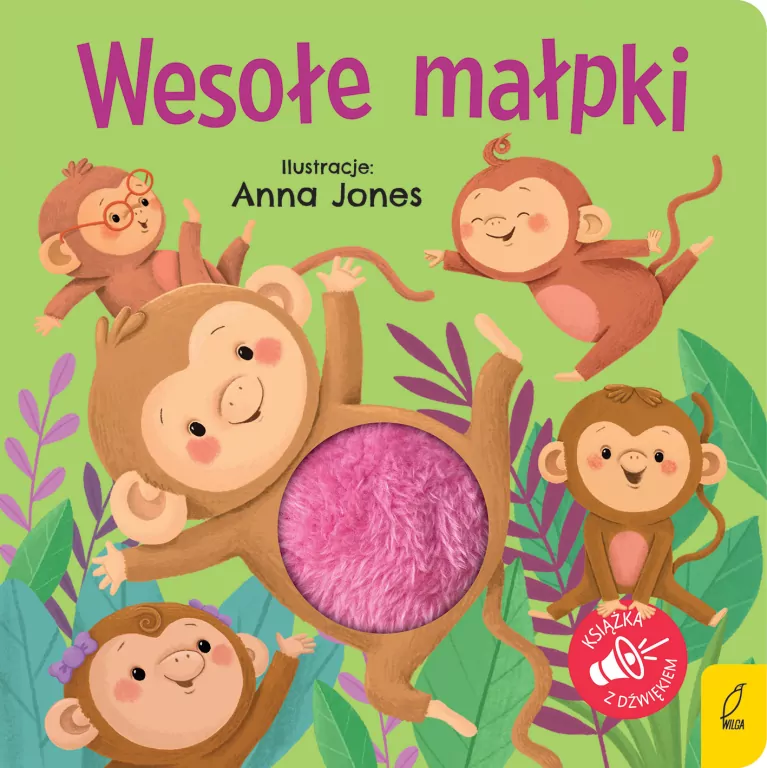 Wesołe małpki. Naciśnij brzuszek - tantis.pl
