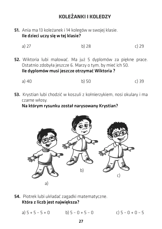Kangurek Niko i zadania matematyczne dla klasy 2 - tantis.pl
