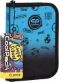 Coolpack, Piórnik jednoklapkowy bez wyposażenia Clipper - Game Over Gradient Blue (F076008) - tantis.pl