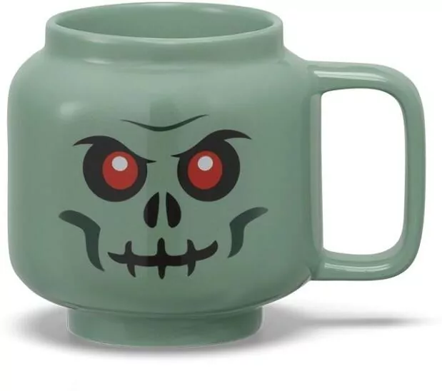 LEGO(R) kubek ceramiczny Iconic Green Skeleton mały - tantis.pl