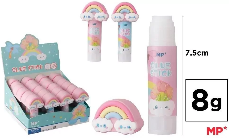Klej w sztyfcie Tęcza 8g. 24 sztuki - tantis.pl