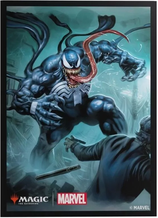 Gamegenic: Magic the Gathering - Marvel's Spider-Man - Premium Art Sleeves - Venom - tantis.pl