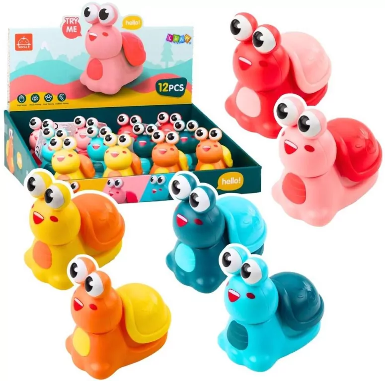 Ślimak jeżdżący z napędem dla malucha - tantis.pl