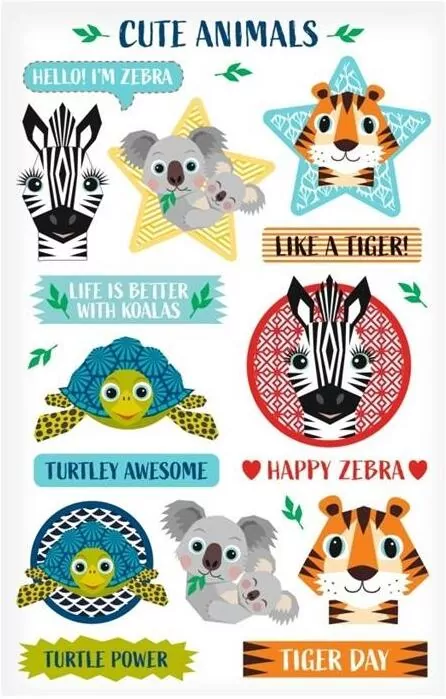 Naklejki ozdobne Cute Animals - tantis.pl