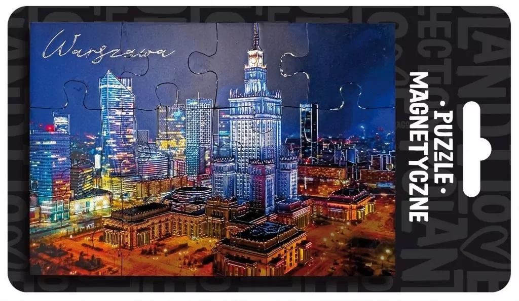 Magnes puzzle Warszawa ILP-MAG-PUZZ-WAR-01 - tantis.pl