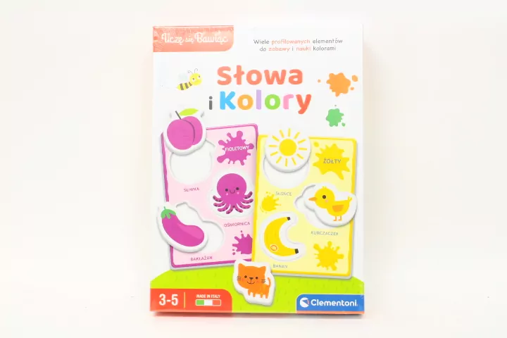 Słowa i kolory. Uczę się bawiąc - tantis.pl