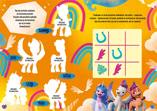 My Little Pony. Zabawy i zadania z naklejkami - tantis.pl
