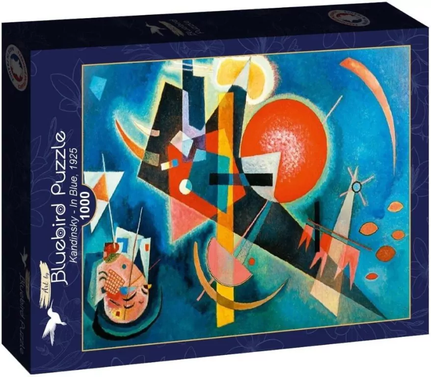 Puzzle 1000 Niebieski, Kandynski, 1925 - tantis.pl