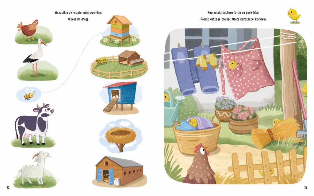 Wycieczka na wieś. Zabawy z Felusiem i Guciem - tantis.pl