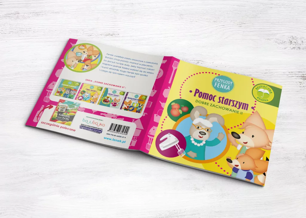Pomoc starszym. Dobre zachowanie II. Przygody Fenka - tantis.pl