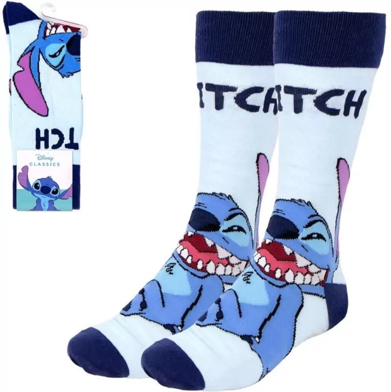 Skarpetki dla dorosłych Stitch rozm. 36-43 - tantis.pl