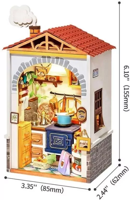 Składany Drewniany Model LED Kuchnia smaków - tantis.pl