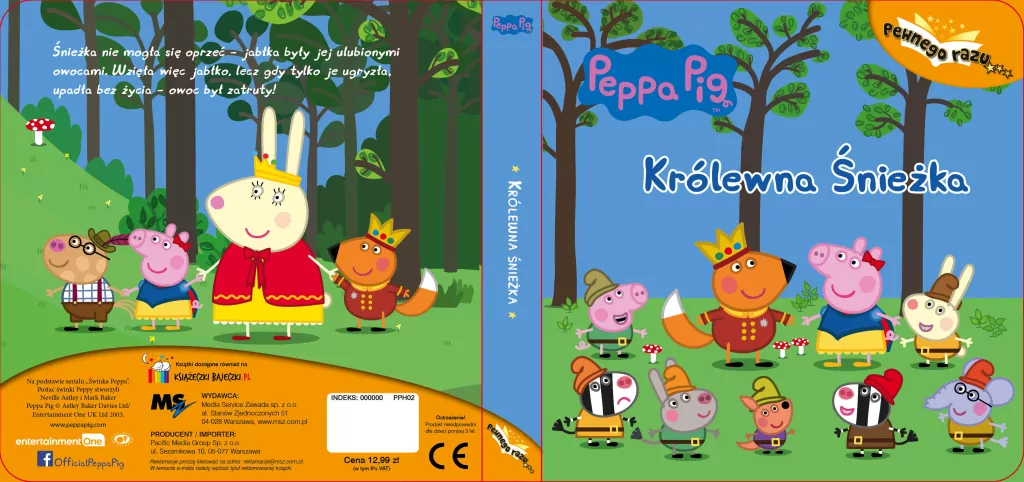 Peppa Pig. Królewna Śnieżka. Pewnego razu... - tantis.pl