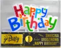 Zestaw świeczek urodzinowych Happy Birthday - tantis.pl