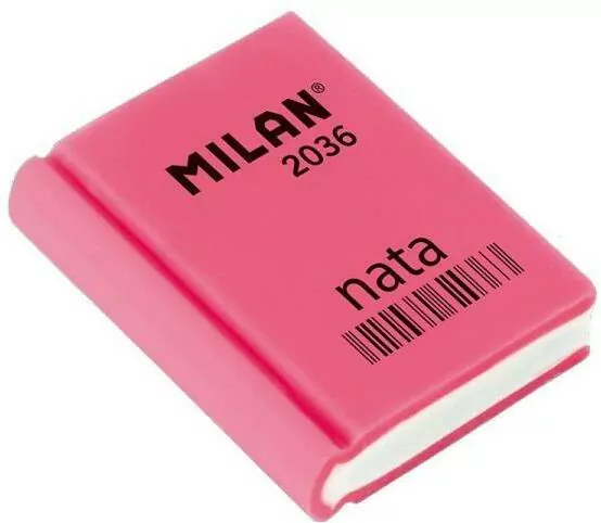 Gumka plastikowa Notes (36szt) MILAN - tantis.pl