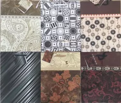 Torebka ozdobna laminowana PL-2 zestaw 40 grafika