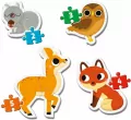 Clementoni. Moje Pierwsze Puzzle. Forest animals - tantis.pl