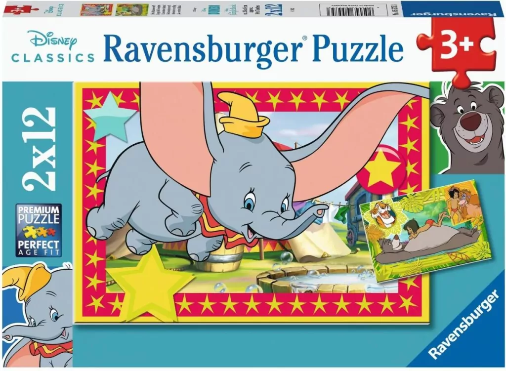 Puzzle 2x12 Disney Animals - tantis.pl