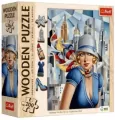 Puzzle drewniane 200 Lato w Mieście TREFL - tantis.pl