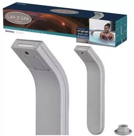 Wodospad LED do Spa 7 kolorów Lay-Z-Spa szary - tantis.pl