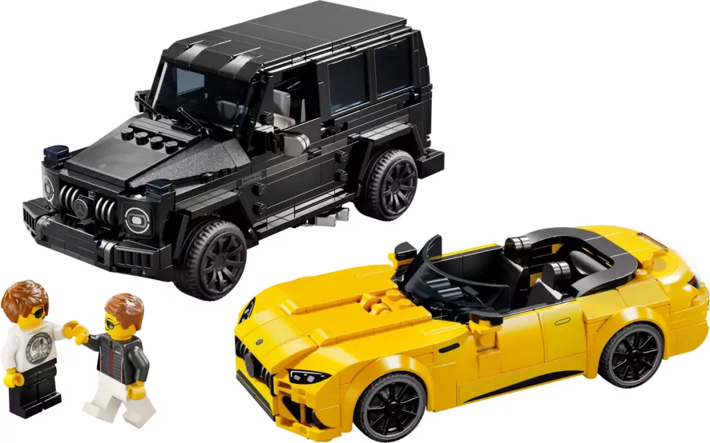 LEGO® Speed Champions. Mercedes-AMG G 63 i Mercedes-AMG SL. 6376924 - tantis.pl