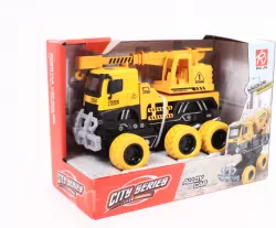 Dźwig pojazd 6-koł 19cm św/dźw RJ6964-4 07336