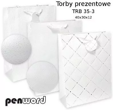 Torebka prezentowa 40x30x12cm, mix - tantis.pl