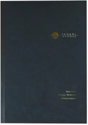 Notatnik B5 linie Yu-Sari 8mm czarny