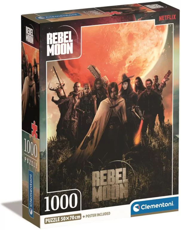 Puzzle 1000 Compact Netflix Rebel Moon - tantis.pl